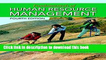 [Read PDF] Fundamentals of Human Resource Management (4th Edition) Download Free