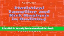 [Download] Statistical Sampling and Risk Analysis in Auditing Paperback Online
