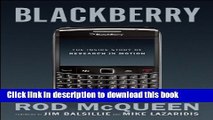 [Download] Blackberry: The Inside Story of Research In Motion Paperback Online