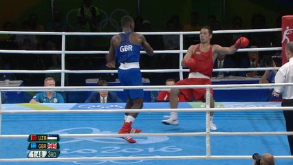 Jeux Olympiques 2016 - Boxe - Triple knock down pour le pauvre Elshod Rasulov
