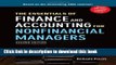 [Download] The Essentials of Finance and Accounting for Nonfinancial Managers Paperback Online