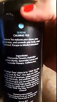 Calming Tea Paradigm Teas Serene Herbal Tea, Beautiful flavor and calming effect