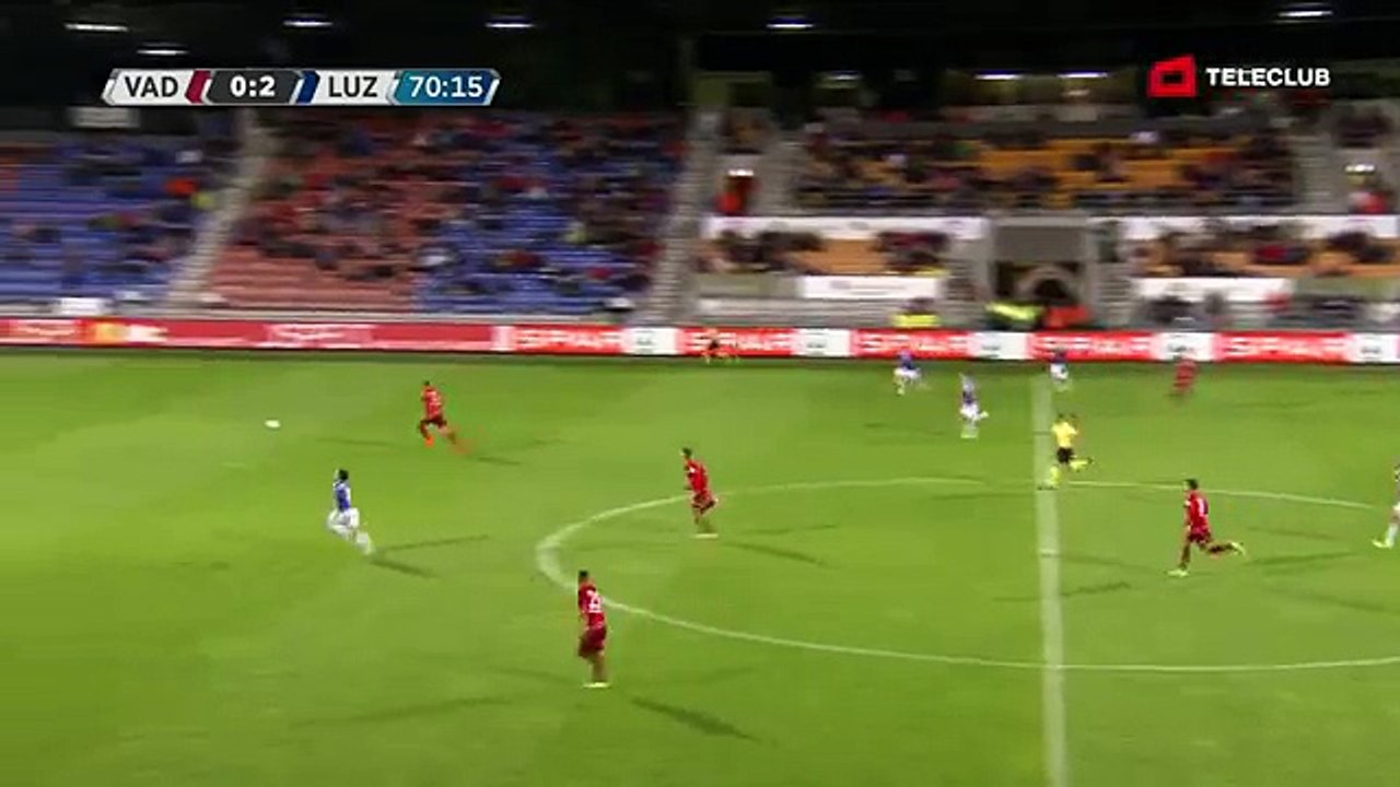 FC Vaduz 1:2 FC Lutzern (Swiss Super League 4. Runde 2016/2017 10.August 2016)