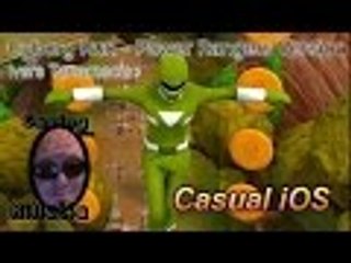 Casual iOS Playthrough Cyborg Run Power Rangers Version
