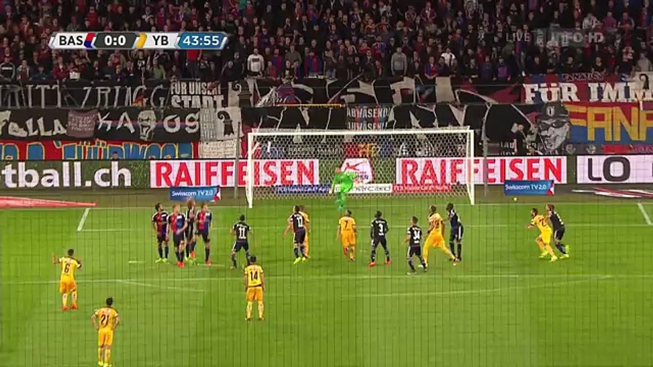 FC Basel 3:0 Young Boys Bern (Swiss Super League 4. Runde 2016/2017 10.August 2016)