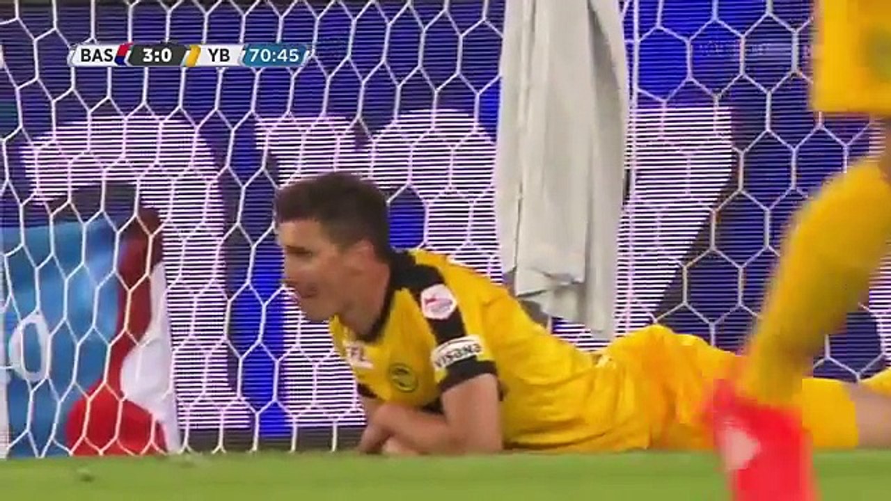 FC Basel 3:0 Young Boys Bern (Swiss Super League 4. Runde 2016/2017 10.August 2016)