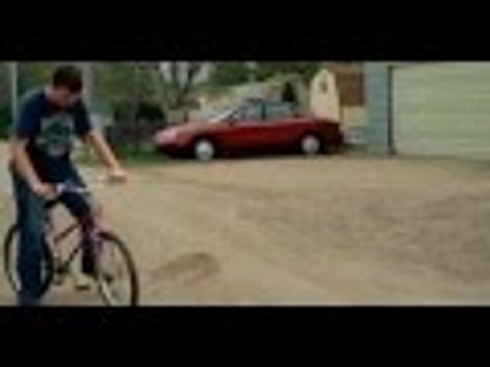 ANDREW N. is on his sister's bike-funny