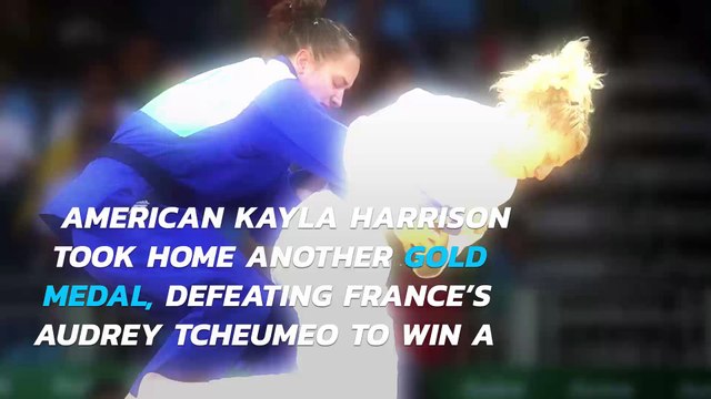 Rio Olympics: Kayla Harrison makes history with second Judo gold medal