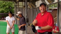 Unsportsman-like Pranksters Laugh at Golfers !