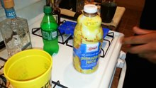 YUNG GINX sippin on sum Hennessy & pineapple