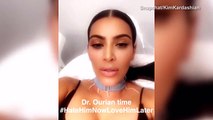 Kim Kardashian gets skin tightening treatment with Dr. Ourian