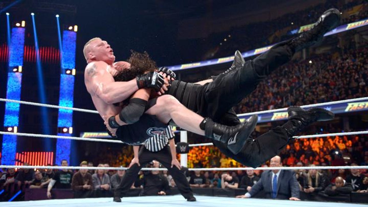 WWE Roman Reigns vs Brock Lesnar 1080P HD