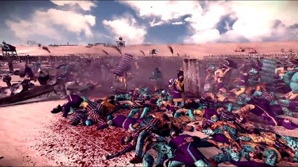 40 Giant Ballistae vs 4000 Eastern Spearmen Rome 2 Total War