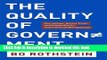 [Popular] The Quality of Government: Corruption, Social Trust, and Inequality in International