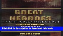 [Download] Great Negroes: Past and Present: Volume Two Hardcover Online