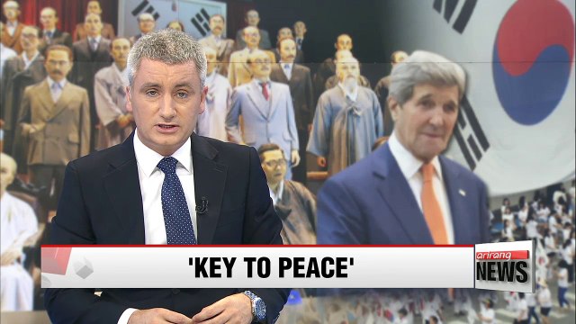 Kerry says U.S.-S. Korea alliance brings peace in Northeast Asia