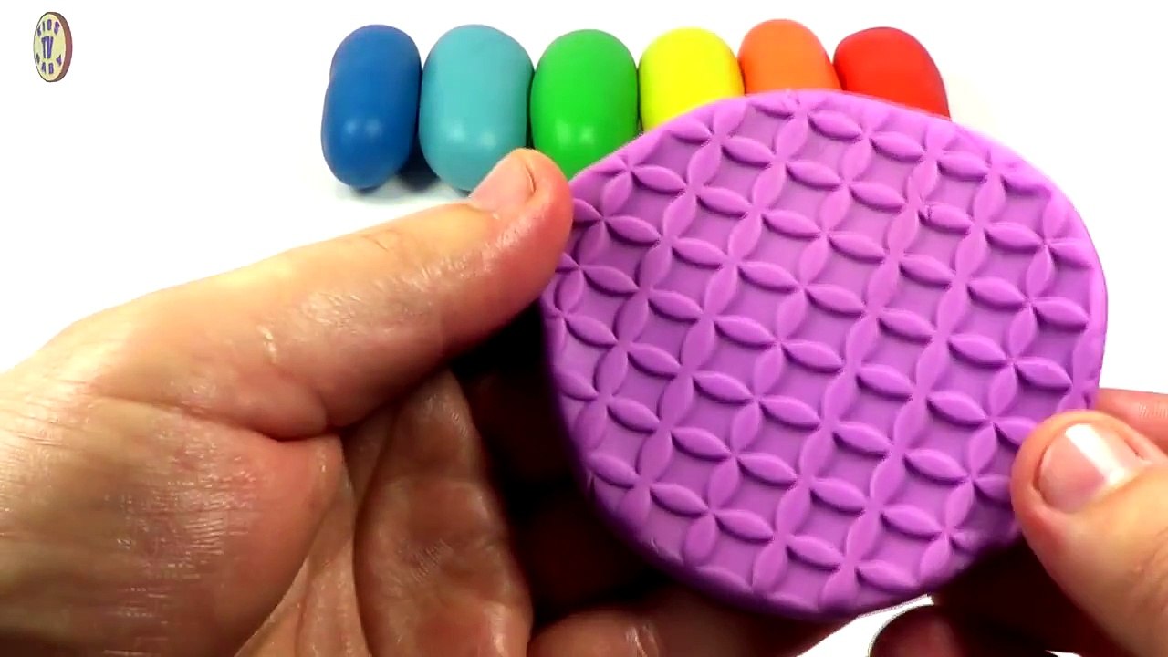 PLAY DOH  rainbow cookies rainbow biscuits