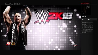 Ps4 WWE2K16 matches online