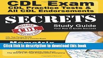 [Popular] Books CDL Exam Secrets - CDL Practice Tests   All CDL Endorsements Study Guide: CDL Test