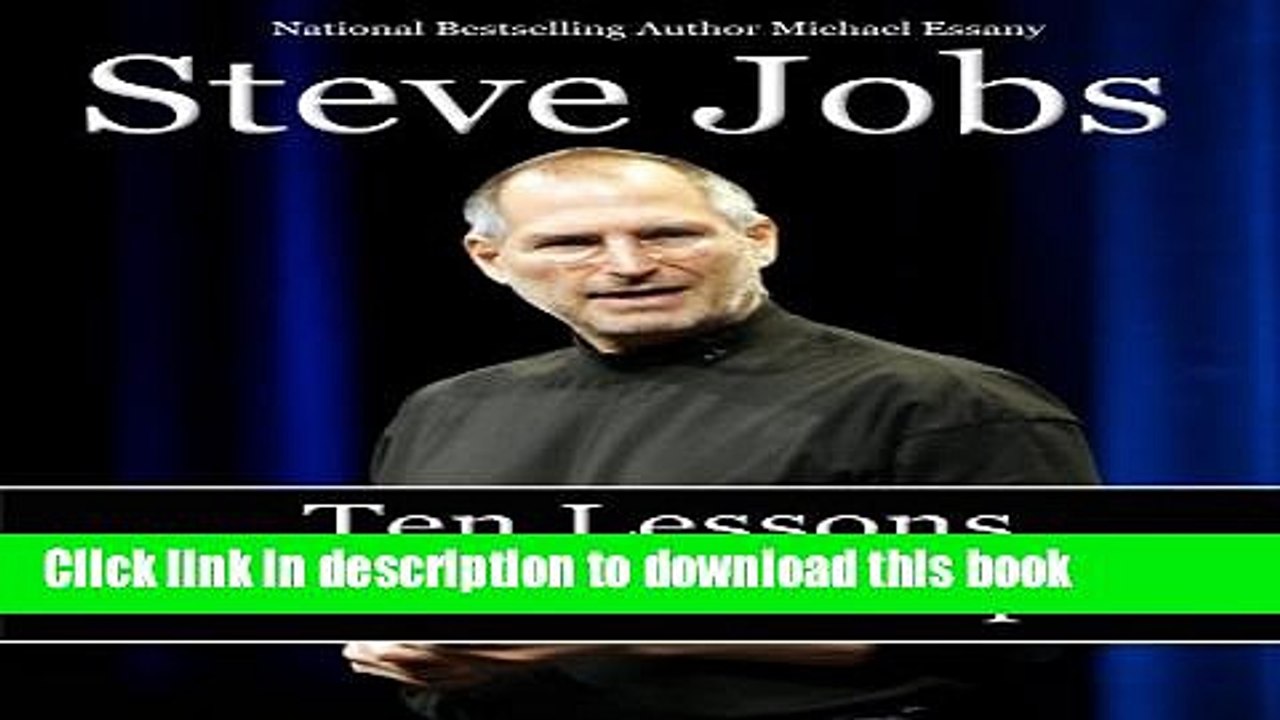 [Download] Steve Jobs: Ten Lessons in Leadership Paperback Free