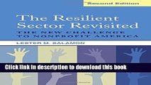 [PDF Kindle] The Resilient Sector Revisited: The New Challenge to Nonprofit America Free Download