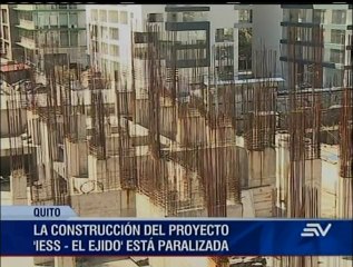 IESS paraliza temporalmente construcción de proyecto habitacional en Quito
