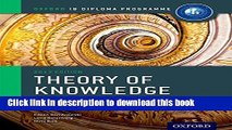 [Popular] Books IB Theory of Knowledge Course Book: Oxford IB Diploma Program Course Book Full