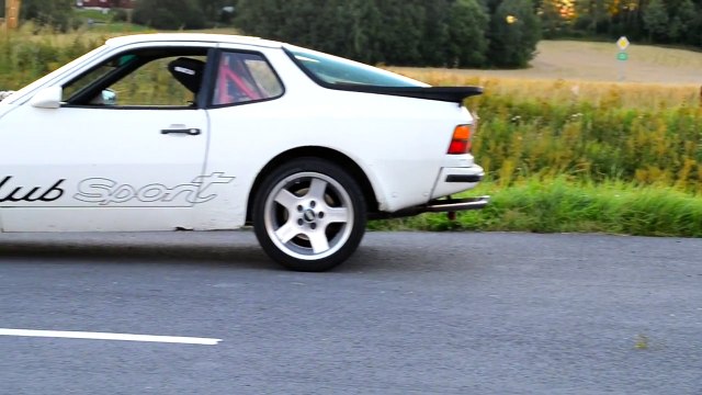 Porsche 944 NA Dansk exhaust straight pipe sound!