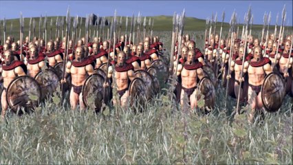 Rome 2 Total War Lets Compare Units in Battle. # 89 The Real 300 vs The Myrmidons