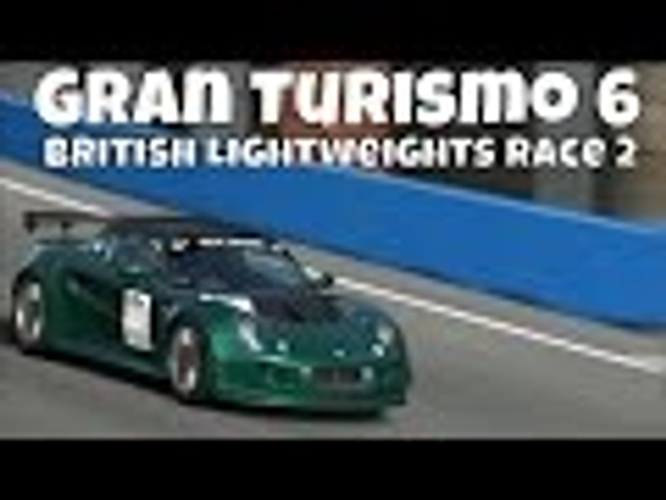 Gran Turismo 6 | British Lightweights Race 2 | Rome | Lotus Elise Race Car