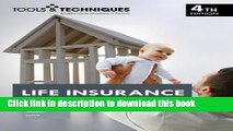 [PDF Kindle] Tools and Techniques of Life Insurance Planning (Tools   Techniques) Free Books