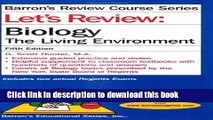 [Popular] Let s Review: Biology, The Living Environment Hardcover Collection