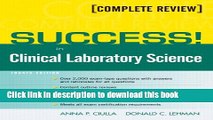 [Popular] Books SUCCESS! in Clinical Laboratory Science (4th Edition) Full Online