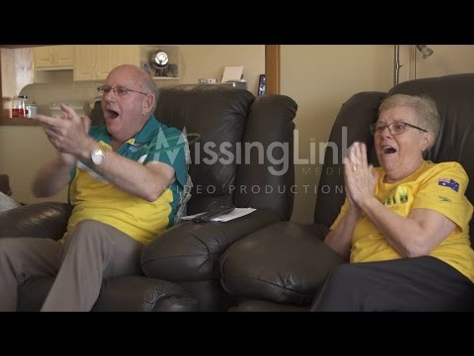 Kyle Chalmers' Grandparents Watch Him Win Gold at the Olympics
