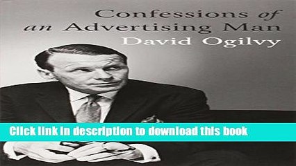 [Download] Confessions of an Advertising Man Hardcover Free