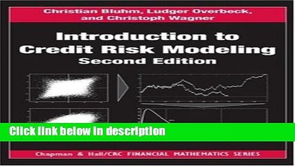 [PDF] Introduction to Credit Risk Modeling, Second Edition (Chapman and Hall/CRC Financial