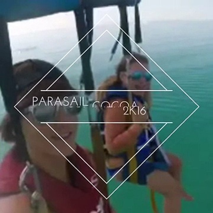 parasailing cocoa beach -summer 2016