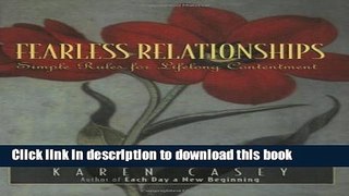 [Popular Books] Fearless Relationships: Simple Rules for Lifelong Contentment Free Online