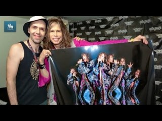 Exposição em SP exibe imagens de bandas como Aerosmith, Kiss e Black Sabbath