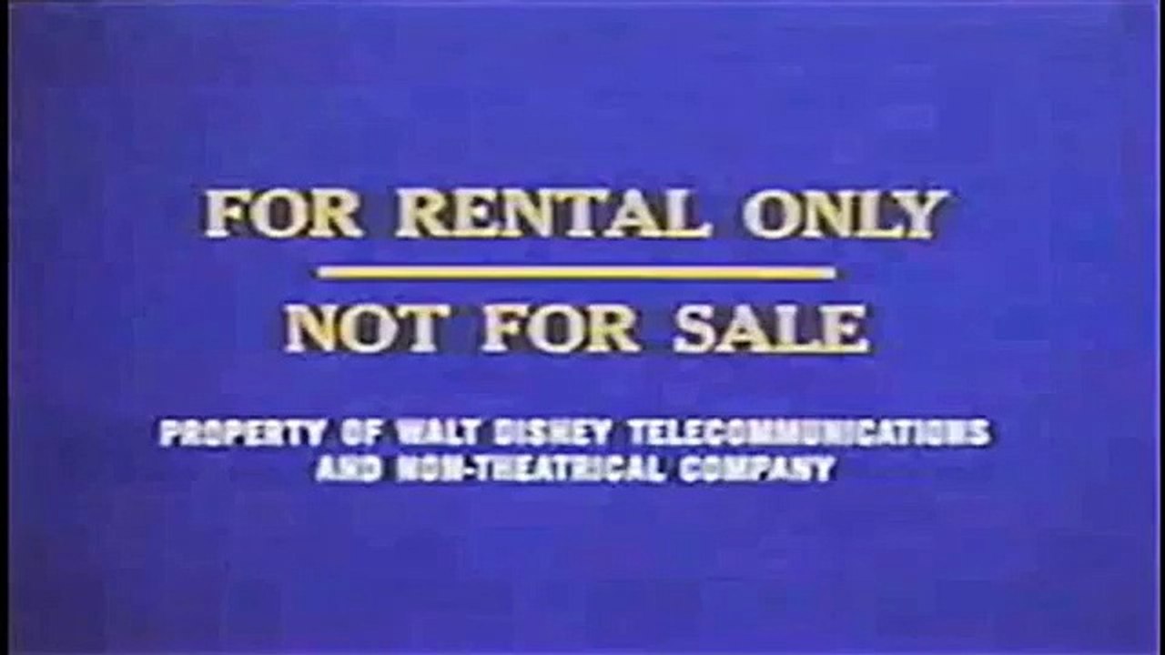 Walt Disney Home Video Light Blue FBI Warning Screens 1978 1981 Version 2