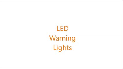Maxxima M20383WCL | Ultra 0.8" Thin Profile 3 LED Warning Lights