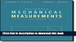 [Popular] Theory and Design for Mechanical Measurements Kindle Collection