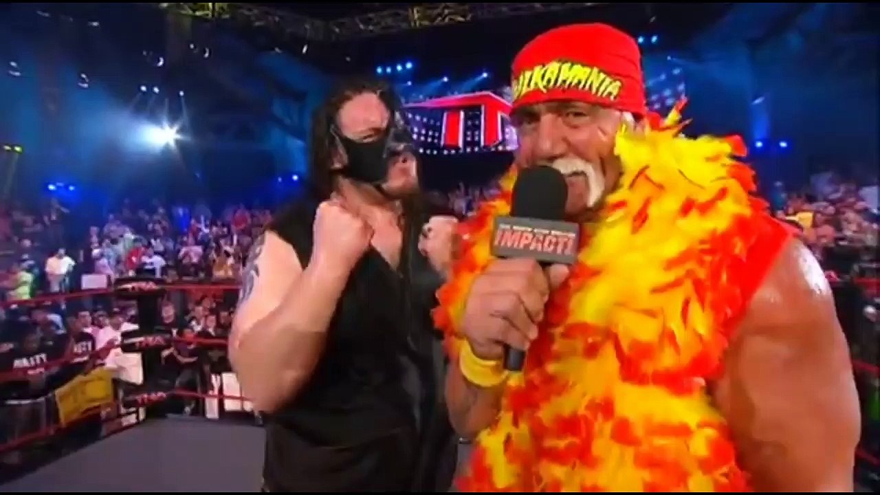 Hulk Hogan And Abyss Vs Aj styles and Ric flair
