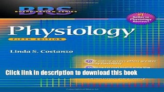 [Popular] Books BRS Physiology (Board Review Series) Full Online