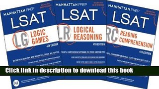 [Popular] Books LSAT Strategy Guides (Logic Games / Logical Reasoning / Reading Comprehension),