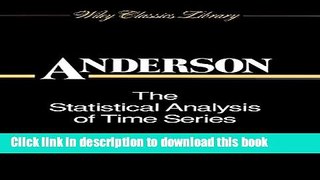 [Popular] The Statistical Analysis of Time Series Hardcover Collection