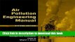 [Popular] Air Pollution Engineering Manual Hardcover Free