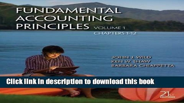 [Download] Fundamental Accounting Principles Volume 1 (Chapters 1-12) Hardcover Free