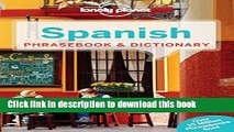 [Popular] Books Lonely Planet Spanish Phrasebook   Dictionary (Lonely Planet Phrasebook and