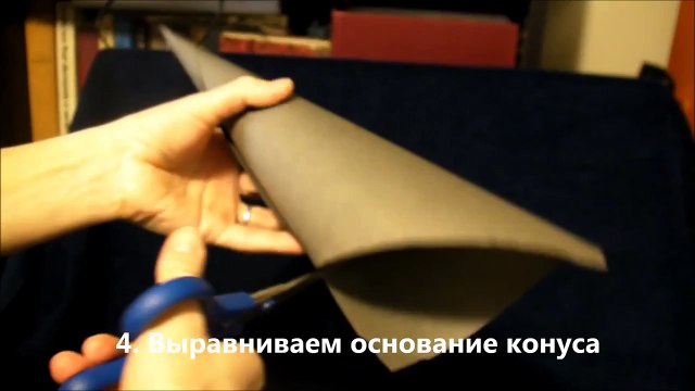 Как за 3 минуты сделать Ёлочку из бумаги и мишуры Поделки творчество для детей